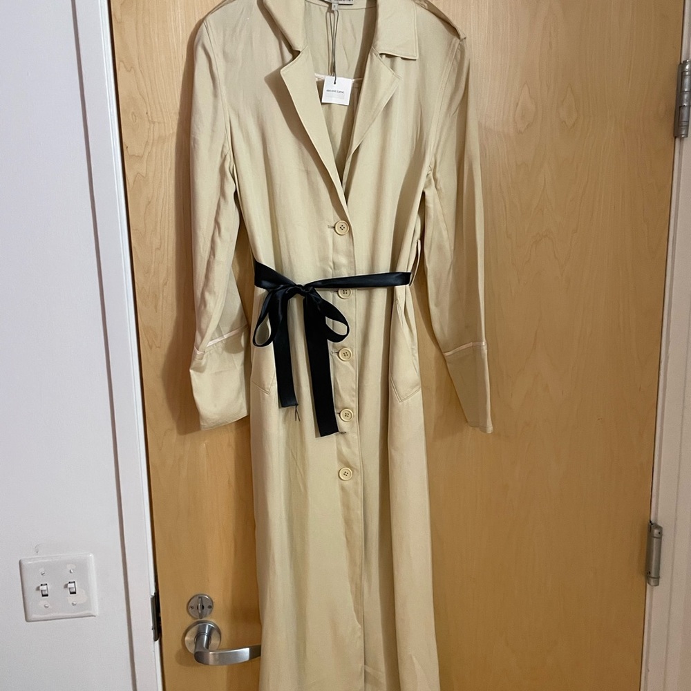 Cream Trench Coat